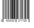 Barcode Image for UPC code 0420033271725