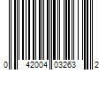 Barcode Image for UPC code 042004032632