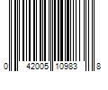 Barcode Image for UPC code 042005109838