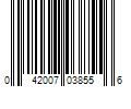 Barcode Image for UPC code 042007038556