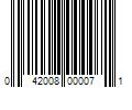 Barcode Image for UPC code 042008000071