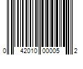 Barcode Image for UPC code 042010000052