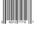 Barcode Image for UPC code 042012717187