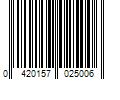 Barcode Image for UPC code 04201570250055