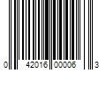 Barcode Image for UPC code 042016000063