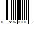 Barcode Image for UPC code 042037000097