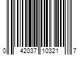 Barcode Image for UPC code 042037103217