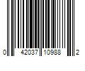 Barcode Image for UPC code 042037109882