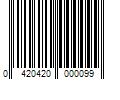 Barcode Image for UPC code 0420420000099