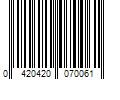 Barcode Image for UPC code 0420420070061