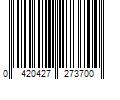 Barcode Image for UPC code 0420427273700