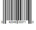 Barcode Image for UPC code 042049003710