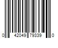 Barcode Image for UPC code 042049793390