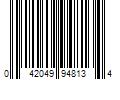 Barcode Image for UPC code 042049948134