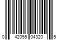 Barcode Image for UPC code 042055043205