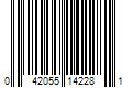 Barcode Image for UPC code 042055142281