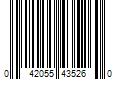 Barcode Image for UPC code 042055435260