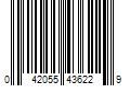 Barcode Image for UPC code 042055436229