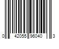 Barcode Image for UPC code 042055960403