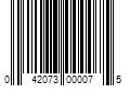 Barcode Image for UPC code 042073000075