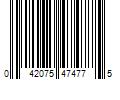 Barcode Image for UPC code 042075474775