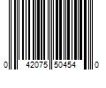 Barcode Image for UPC code 042075504540