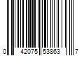 Barcode Image for UPC code 042075538637