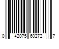 Barcode Image for UPC code 042075602727