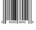 Barcode Image for UPC code 042083380426