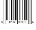 Barcode Image for UPC code 042083383816