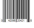 Barcode Image for UPC code 042095204215