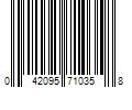 Barcode Image for UPC code 042095710358