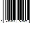 Barcode Image for UPC code 0420963547662