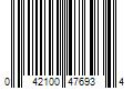 Barcode Image for UPC code 042100476934