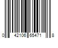 Barcode Image for UPC code 042106654718