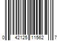 Barcode Image for UPC code 042125115627