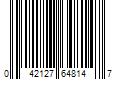 Barcode Image for UPC code 042127648147