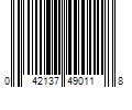 Barcode Image for UPC code 042137490118