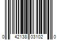 Barcode Image for UPC code 042138031020