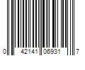 Barcode Image for UPC code 042141069317