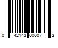 Barcode Image for UPC code 042143000073