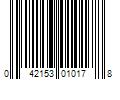 Barcode Image for UPC code 042153010178