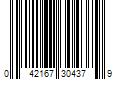 Barcode Image for UPC code 042167304379