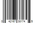 Barcode Image for UPC code 042167381745