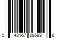 Barcode Image for UPC code 042167385996