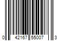 Barcode Image for UPC code 042167550073