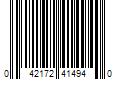 Barcode Image for UPC code 042172414940