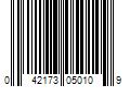 Barcode Image for UPC code 042173050109