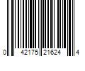 Barcode Image for UPC code 042175216244