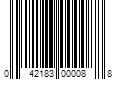 Barcode Image for UPC code 042183000088